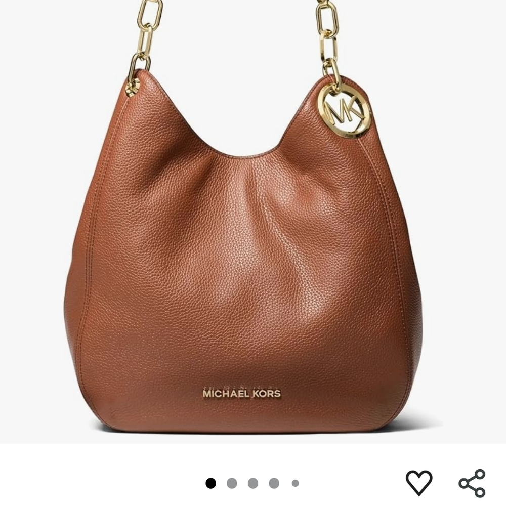 Michael Kors Tan Leather Hobo Bag